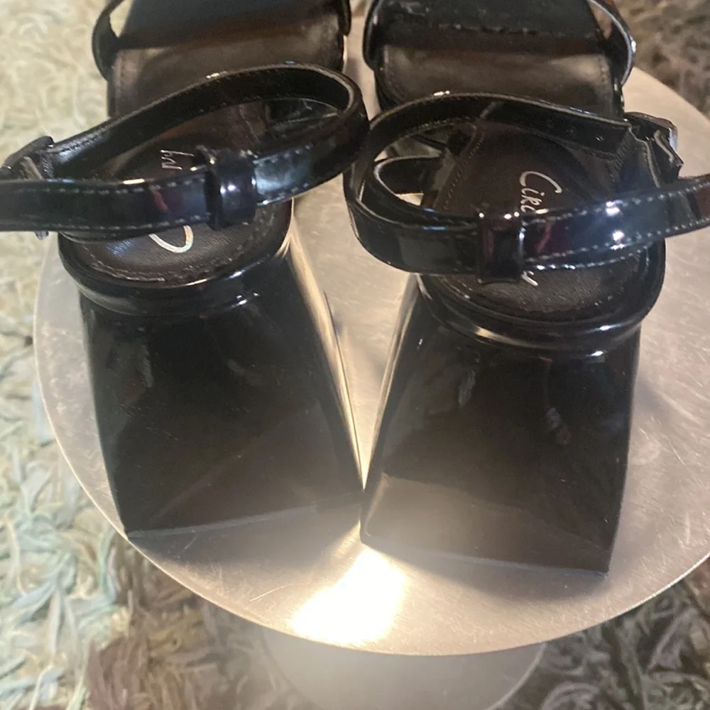 NEW SAM EDELMAN CIRCUS NY MARIE PLATFORM BLOCK HEELED SANDAL